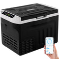 12V RV Refrigerator 32QT with APP & Panel Control, Portable Freezer for Car Truck Camping