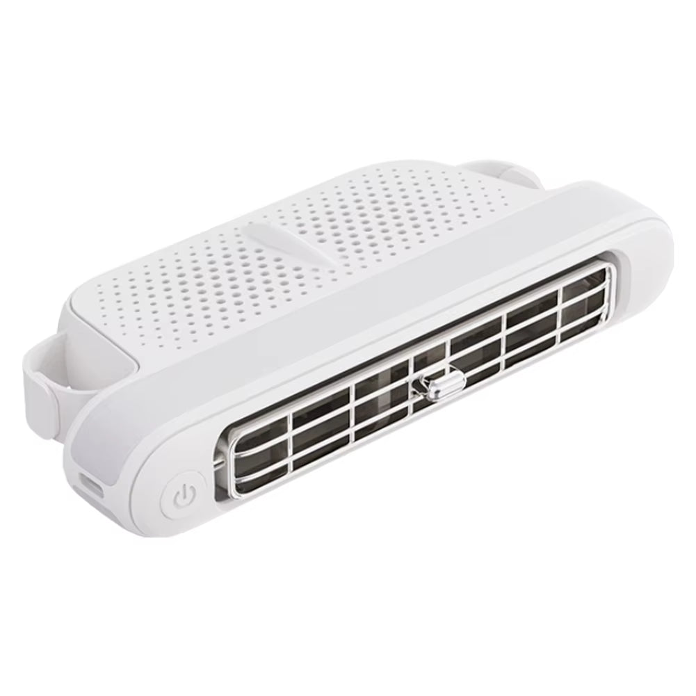 Car Headrest Cooling Air Fan 3 Speeds Adjustable Car Interior Rear Headrest Fan Cooler Air Cooling Fan Summer Car Accessories