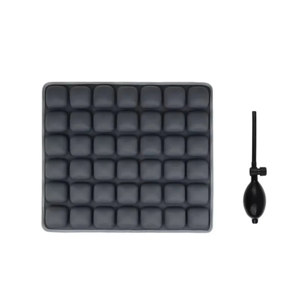 Air Bags Travel Cushion Lightweight Breathable 3D Air Cell Seat Cushion Portable High Rebound Pressur 3D Inflatable Seat Cushion