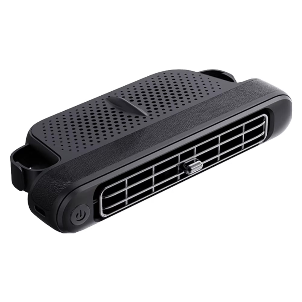 Car Headrest Cooling Air Fan 3 Speeds Adjustable Car Interior Rear Headrest Fan Cooler Air Cooling Fan Summer Car Accessories
