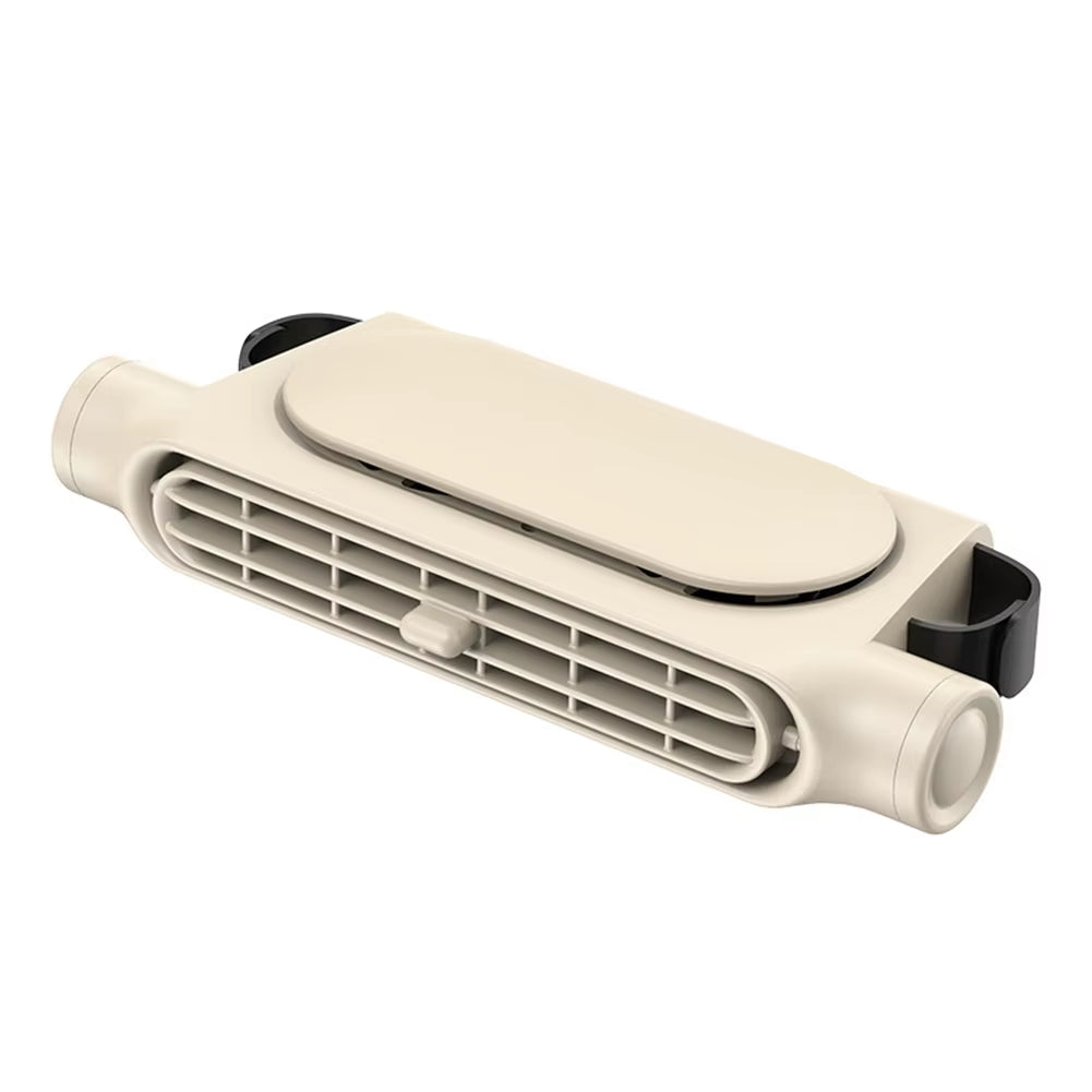 Car Headrest Cooling Air Fan 3 Speeds Adjustable Car Interior Rear Headrest Fan Cooler Air Cooling Fan Summer Car Accessories